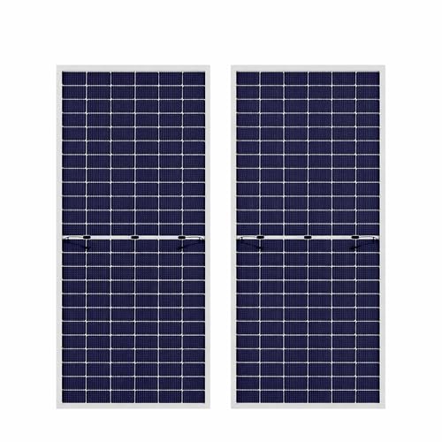 Image of Avaada 720Wp Solar Panel (TOPCon N-Type, Bifacial Dual-Glass) | 23.18% Efficiency, 132 Half-Cut Cells,18BB, IP68, 30-Year Performance Warranty, Non-DCR| Pack of 2