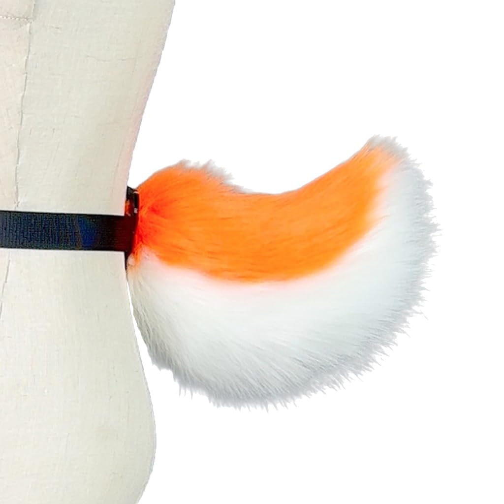 Sodeber Elk Rabbit Tail Oran B Bunnies Ear Headband Tail Reindeer Antlers Deer Hairband Christmas Halloween Cosplay