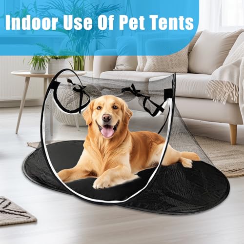 Outdoor-Haustierzelt, Tragbares Faltbares Haustiergehegezelt, Atmungsaktives Mini-Katzenzelt für Haustier, Außenspielzelt für Katzen Kleine Hunde auf Deck/Hof/Terrasse/Park/Camping