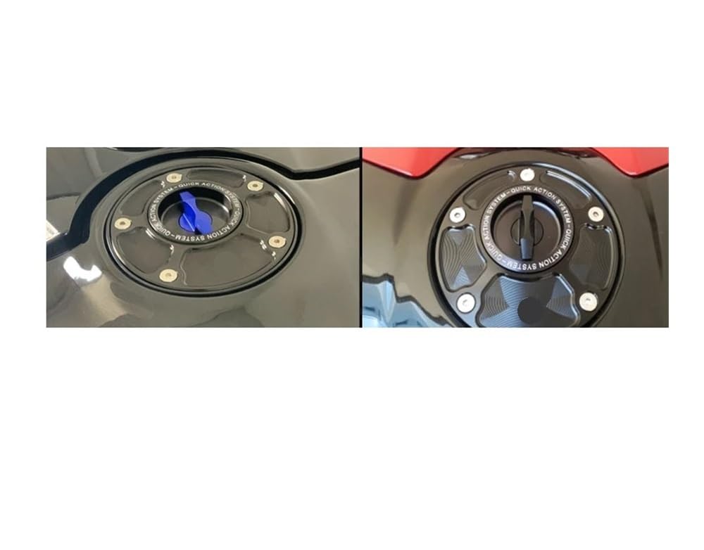 Copertura Tappo Serbatoio del Carburante per Motocicletta per R1 per R1M per R3 per R6 per YZF per R15 per R25 per R125 750 per FZ6 per FZ8 per FZR Carburante Moto(Color 02)