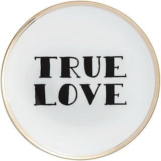 BITOSSI HOME & Funky Table La Mesa SCOMPOSTA, Plato True Love Ø 17 cm