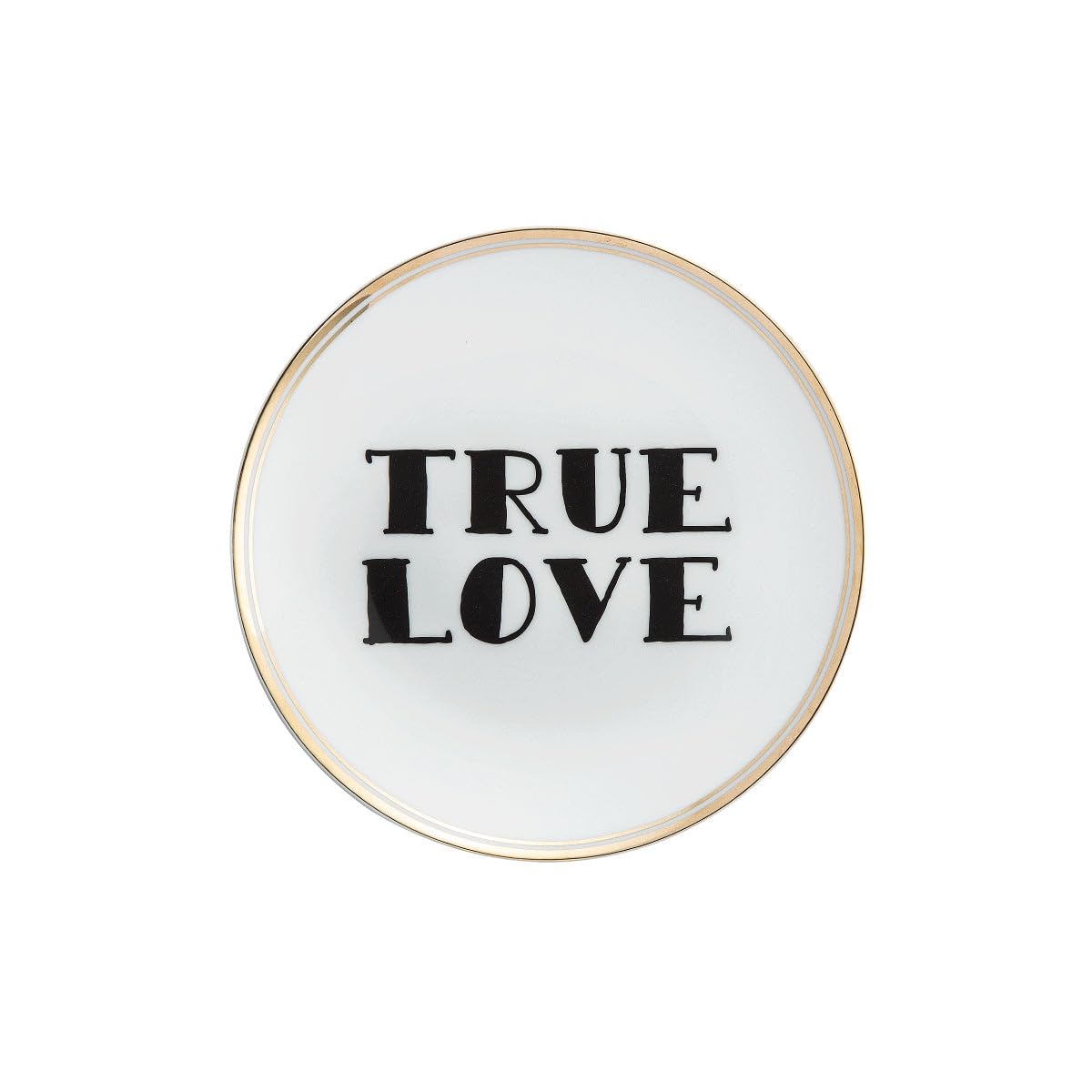 BITOSSI HOME & Funky Table LA TAVOLA SCOMPOSTA, Piatto True Love Ø 17 CM
