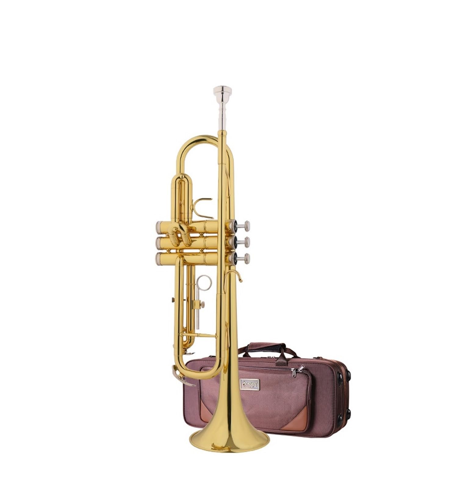 Profesjonalna Trąbka Profesjonalna Gra Na Trąbce, Lutowanie Bezołowiowe, Instrument Dęty Dla Dorosłych, Płaska Trąbka B (Color : 01)