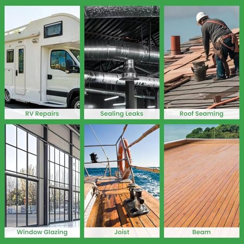 Image of Joist Tape for Decking 2'' X 50ft, Weather Resistance Waterproof and Anti-Corrosion Deck Tape, Joist Tape Self-Adhesive Flashing Tape for Wood Joists Decks Beams Roof