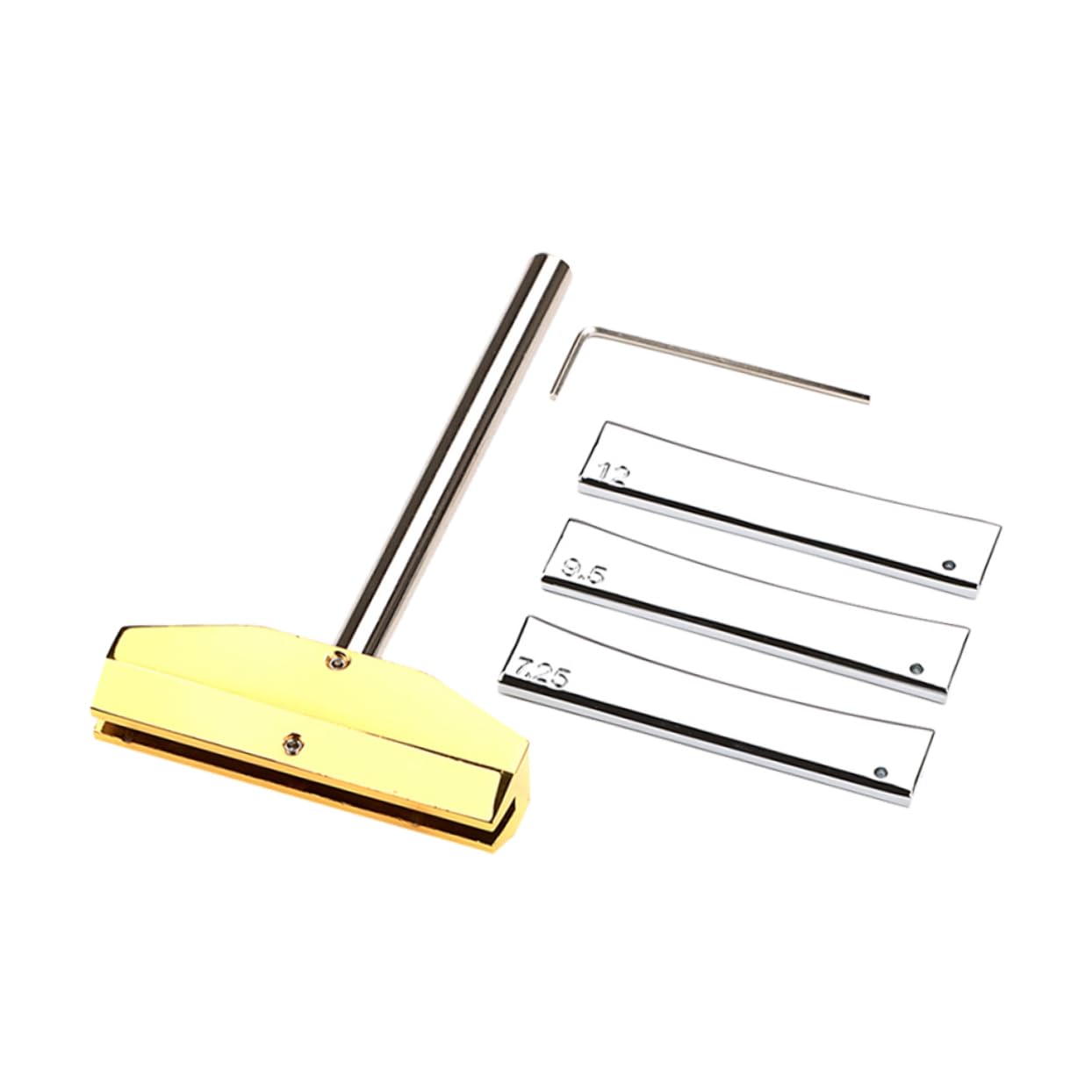 Mikinona 1set Strumenti Per Installazione Tastiera Chitarra Strumenti Di Riparazione Per Liutai Con Inserti Pressatura Per Manutenzione e Ripristino Chitarre Elettriche e Acustiche