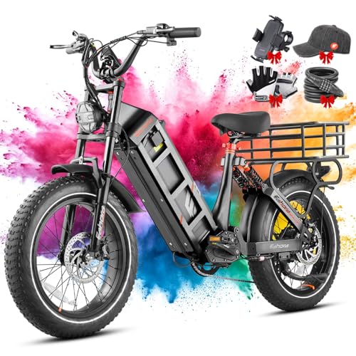 eAhora Juliet Electric Bike for Adults - 1200W Peak 31MPH