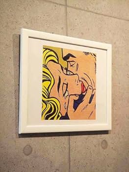 アートポスター ロイ・リキテンスタイン エキシビジョンポスター Amazon.co.jp: ポスター ロイ リキテンスタイン Kiss V 1964