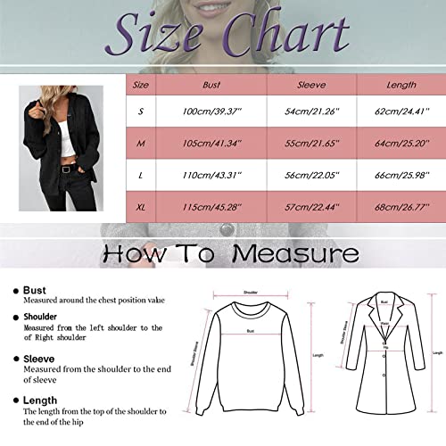 Cardigan for Women Lightweight Button Down Knit Hooded Sweater Coat - image 3
