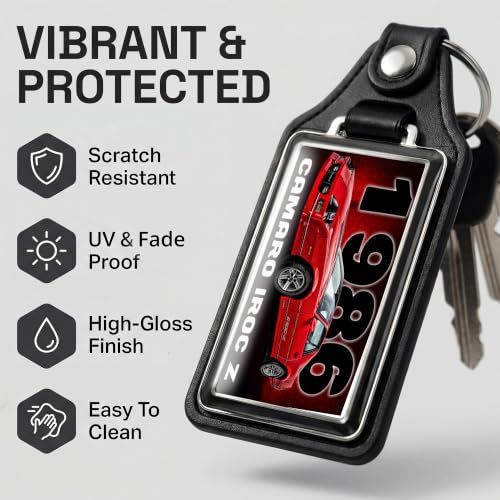 Image of Brotherhood Car Key Chain for Camaro - Classic Models Keychain
