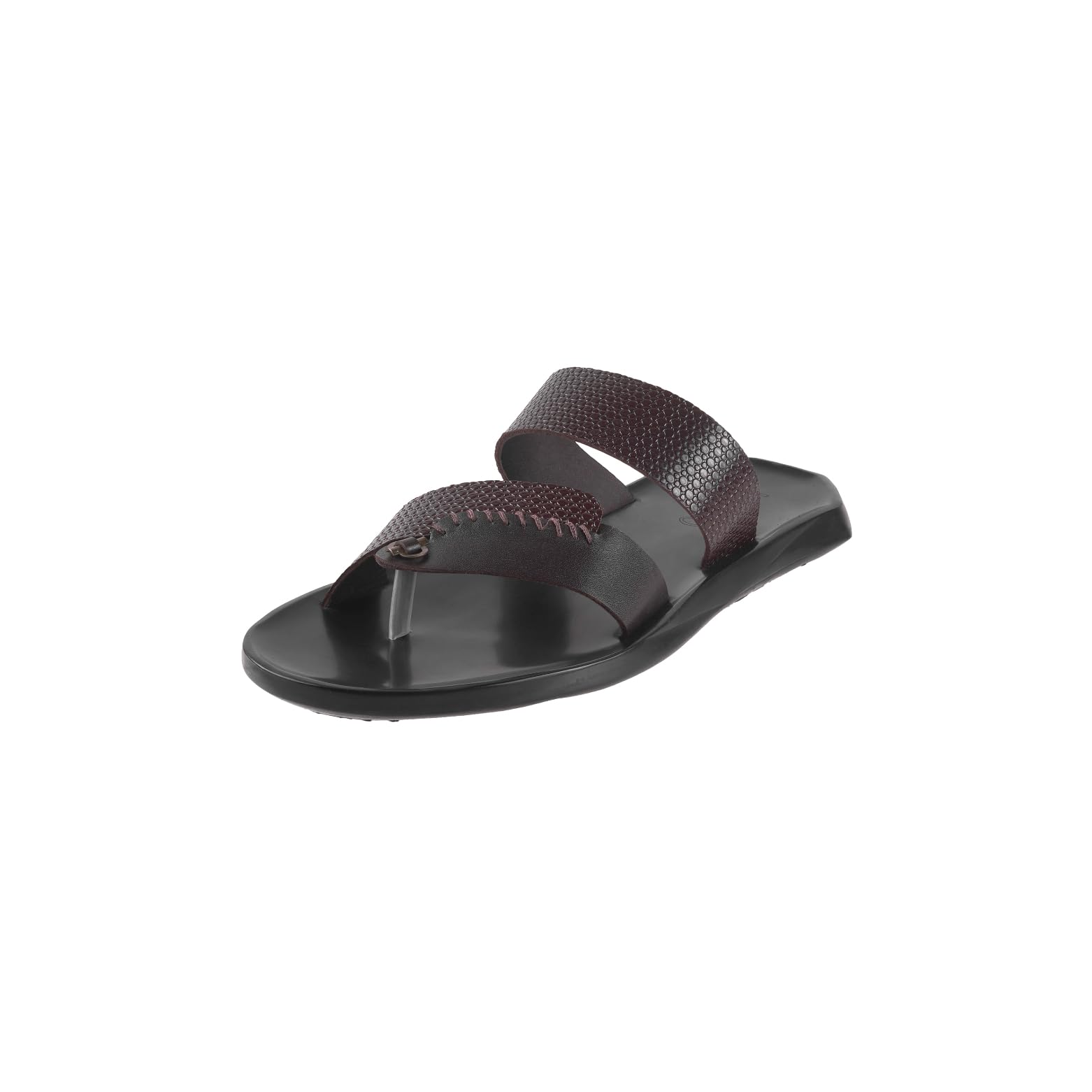 metro Men Leather Faux Leather Casual Slip-on Chappal-picture-49