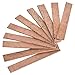 VGEBY1 10Pcs Clarinet Cork, Neck Joint Cork Strips Sheet Clarinet Cork Replacement Kit Instrument Repair Accessories