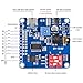 QCCAN 2PCS Voice Playback Module MP3 Player UART I/O Trigger Amplifier Class D 5W 8M Storage DY-SV8F Flash SD/TF Card