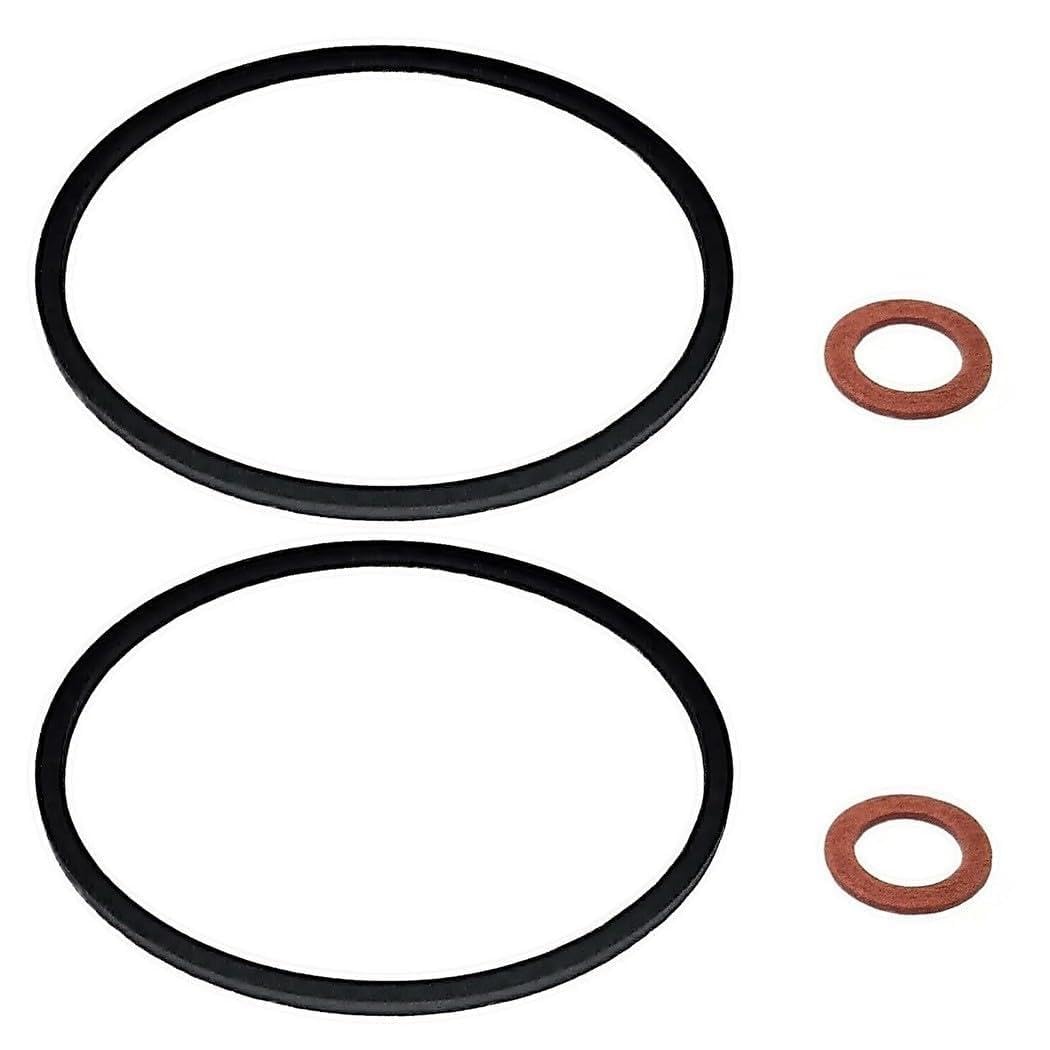 Serenophile Gasket Kit for TK Carburetor Atco Balmoral 14s 17s 20s AQ148 KT034, 2 Sets Seal Repair Parts for Lawn Mower