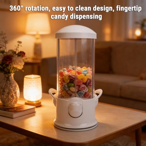 Máquina dispensadora de dulces con rotación de 360° para aperitivos variados 3