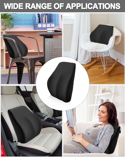 Lendenkissen Auto, Lordosenstütze Auto aus Memory Foam, Ergonomisches Lendenwirbelkissen Auto, RüCkenlehne um RüCkenstüTzkissen zu Lindern für Autositze, BüRostuhl, Rollstuhl
