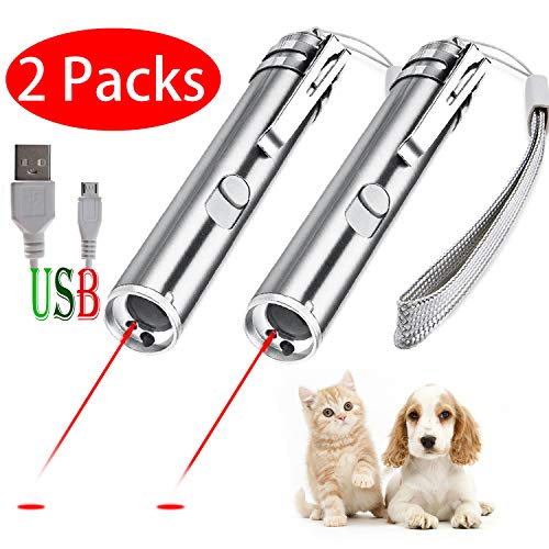 MJJYPET Cat Toys,Interactive Toys for Cats and Dogs,Rechargeable Cat Exercise Toy