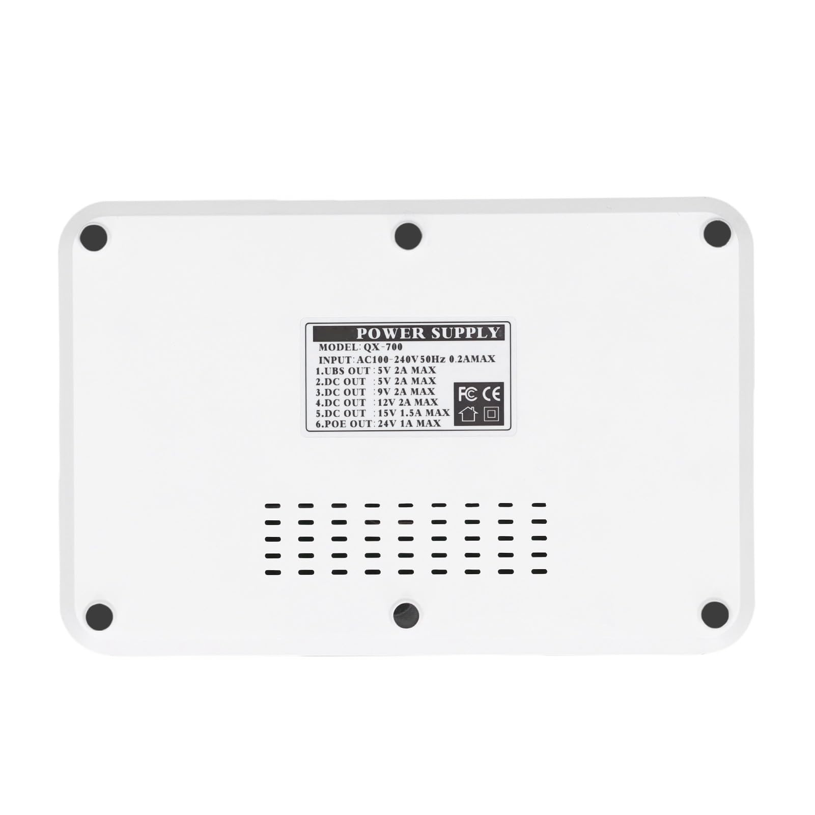 Luocute Mini UPS, Zasilanie Zapasowe 8000 MAh z Angielskim Wierszem Głosowym dla Modemu Routera, Kopia Zapasowa do 5 Godzin z DC 5V 9V 12V Poe 15V 24V USB 5V 2A (wtyczka UE)
