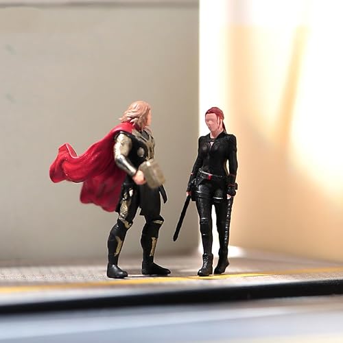 Miniatura 6 de RoofWorld Miniaturas pintadas a escala 164 143 187 124 Scarlett Johansson Chica Escena Femenina Muñecas Modelo sin pintar para coches vehículos