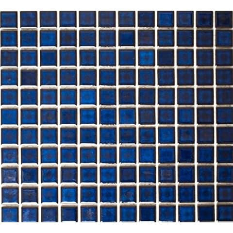 Carrelage mosaïque bleu cobalt conwire Cover