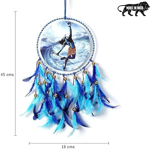 Generic Lord Shiva Dream Catcher for Home & Office Decor (Pack of 1)