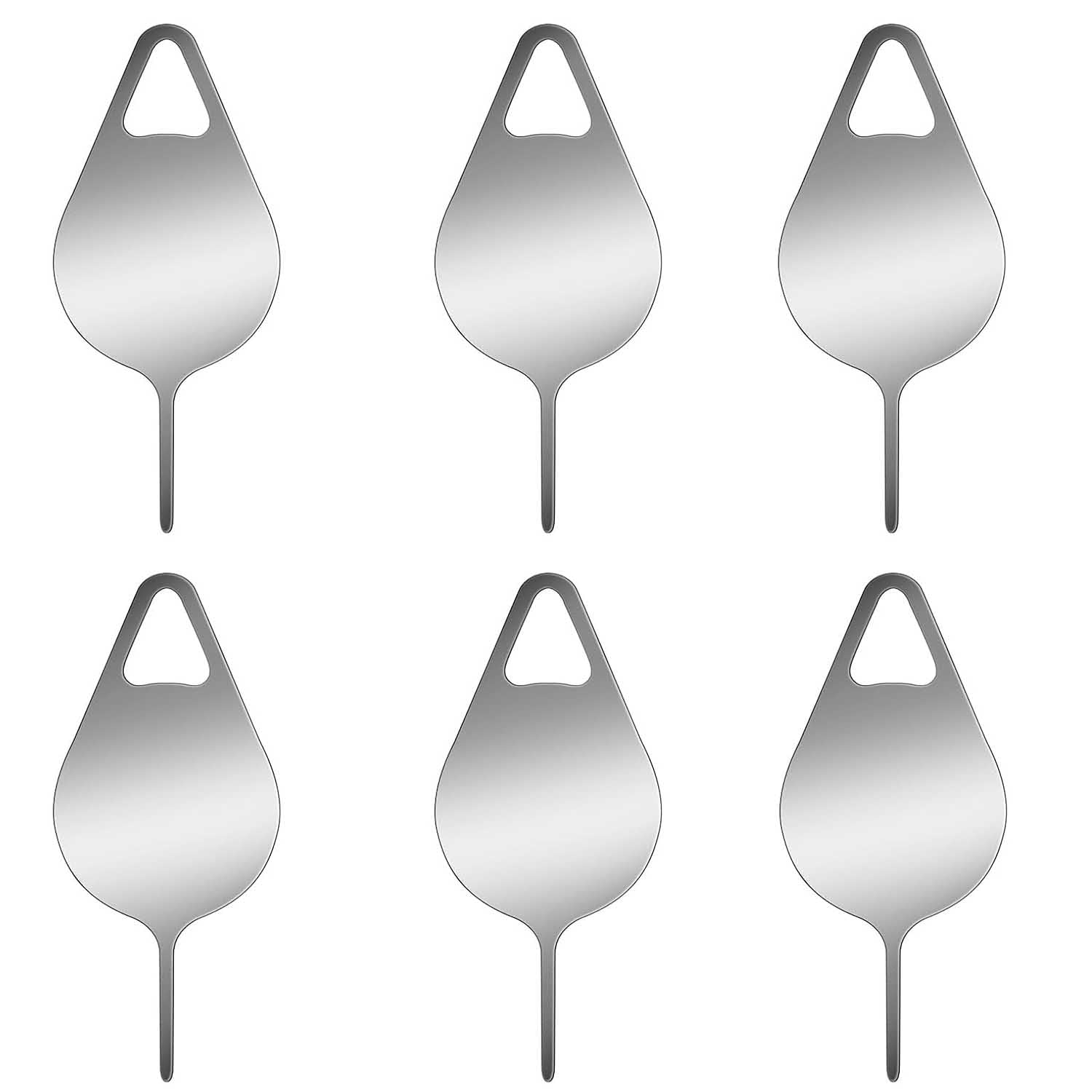 6PCS HQB-STAR Sim Card Tray Pin Eject Removal Tool Needle Opener Ejector Doorbell Removal Pin,Release Key Security Removal Tool for Samsung Galaxy Note 20 Ultra S20 S 20+ S22 S23 S24Ultra etc.