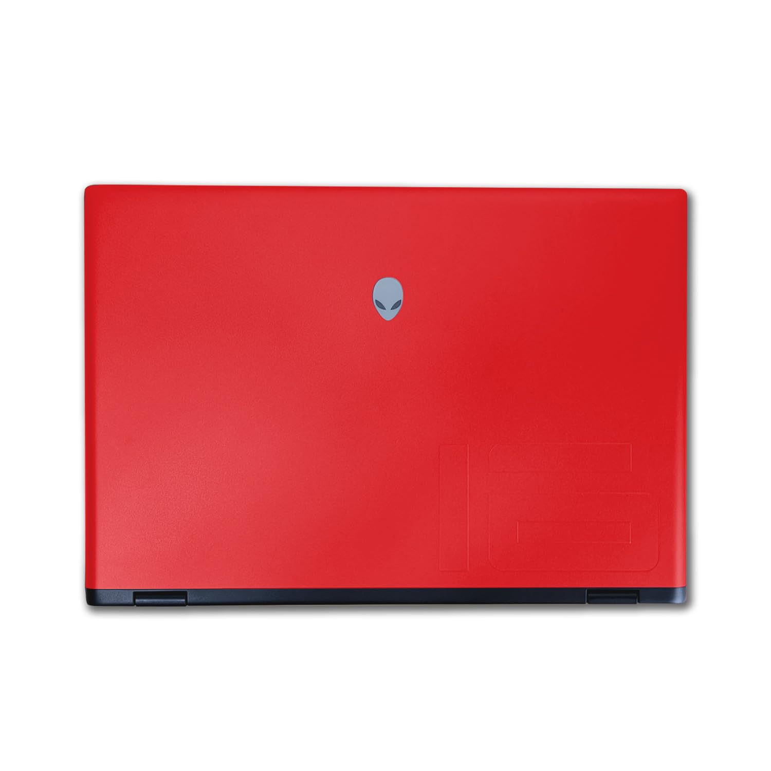 Laptop Skin Compatible with Alienware M16 R2 (2024) - Solid Red - Premium 3M Vinyl Protective Wrap Decal Cover - Easy to Apply | Crafted in The USA by MightySkins