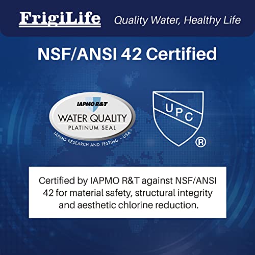 Image of RV Water Filter, NSF /ANSI 42 Certified, Reduces Chlorine, Heavy Metals & Bad Odor, with Hose Protector, Provides Clean Water for RVs, Garden Hose, Water Filling and Car Washing, 2 Pack