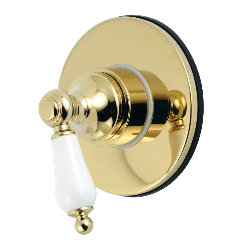 Kingston Brass KS3032PL Válvula desviadora de Tres vías con Kit de Ajuste, latón Pulido