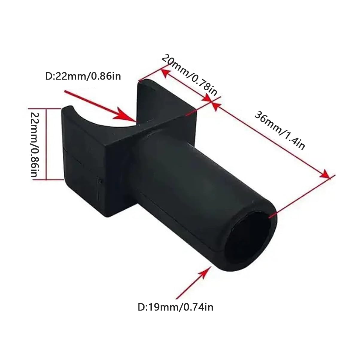 Snapklik.com : Wheelchair Seat Rail Guide, Fits 7/8 Inch Tubing ...