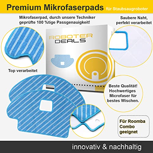 Cuscinetti in microfibra per iRobot Roomba Serie