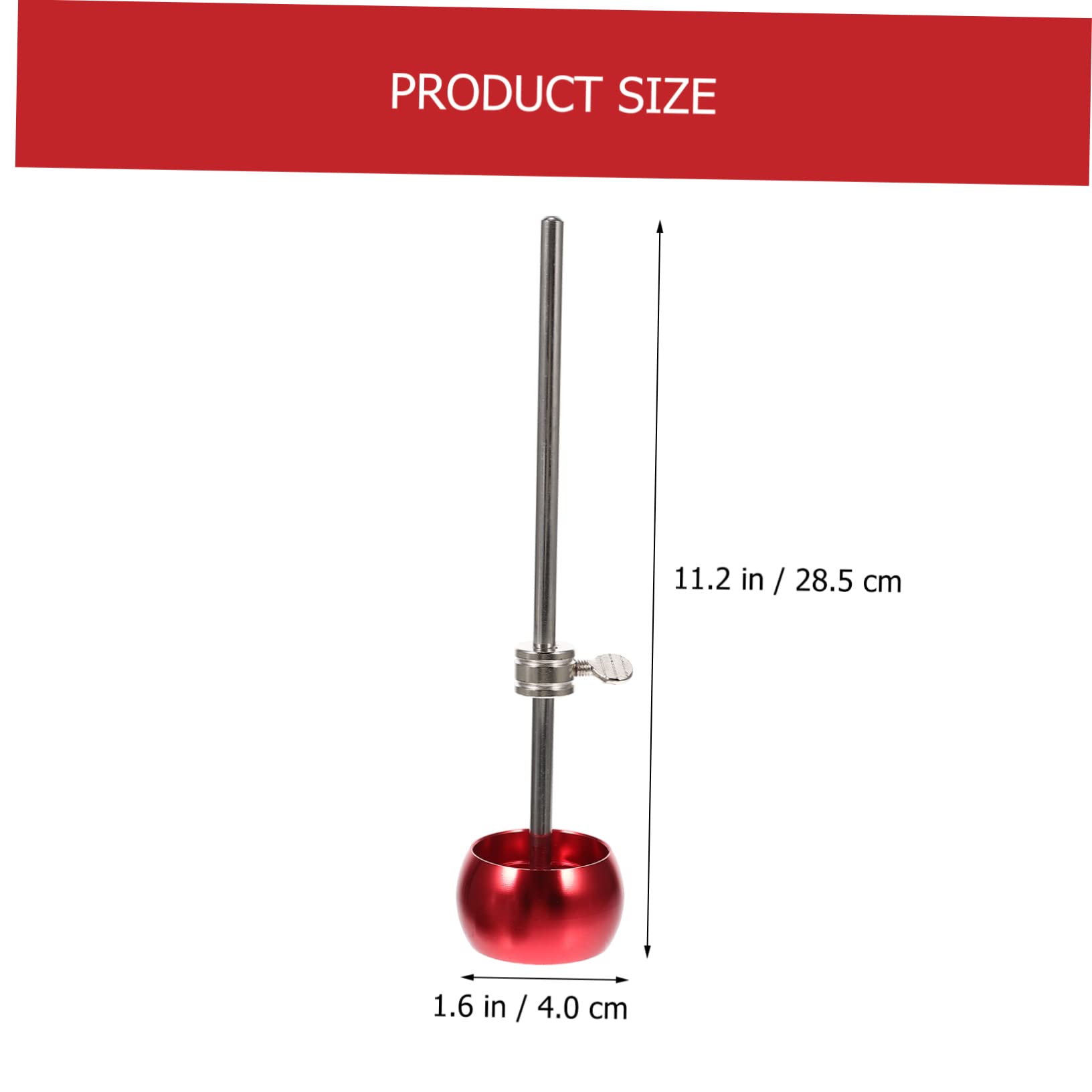 HEMOTON 3 Pezzi Pedale Tamburo Martello Lega Strumento a Percussione per Batteria Giocatori Accessori