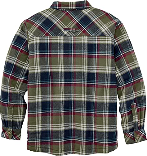 Image of Legendary Whitetails Men's Deer Camp Berber Lined Flannel Shirt Jacket