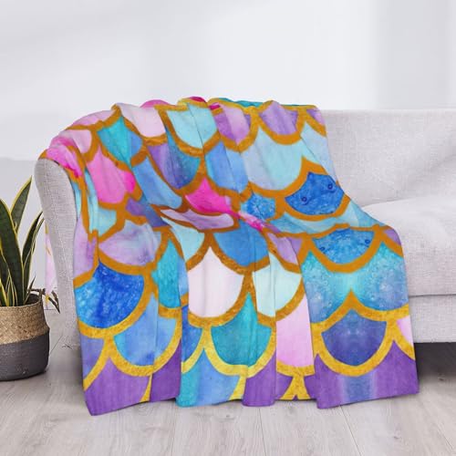 Couverture de lit de luxe en microfibre de flanelle épaisse Colorful Rainbow - 5
