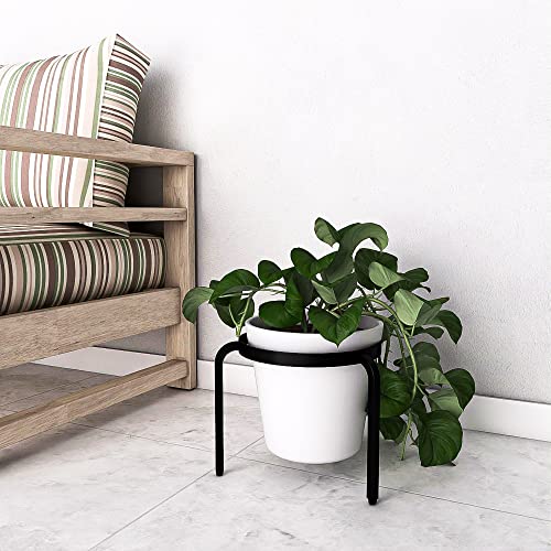 DECOWORLD || Planter Stand for Flower Pots and Plant Pots|| Metal Plant Stand for Balcony, Living Room, Indoors and Outdoors (Set of 2)