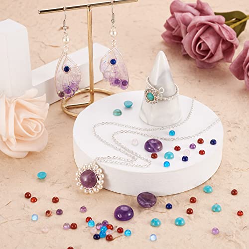 Cabochons en pierres précieuses à dos plat pour réinventer vos accessoires mode