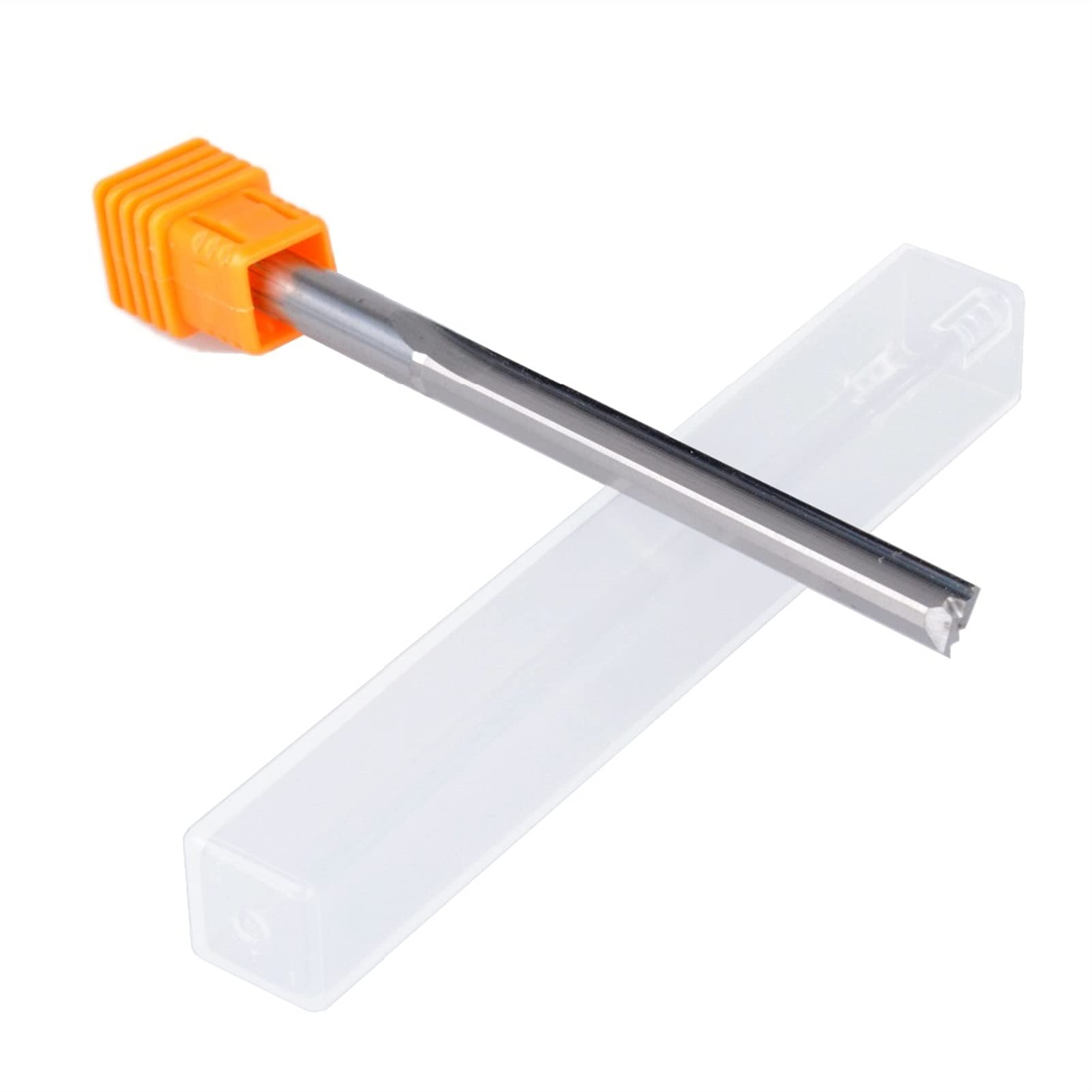 BERWENNY 2pcs 6/62MM 2 Double Flutes Milling Cutter CNC Engraving Bit Wood Router Bit Sets Carbide End Mills