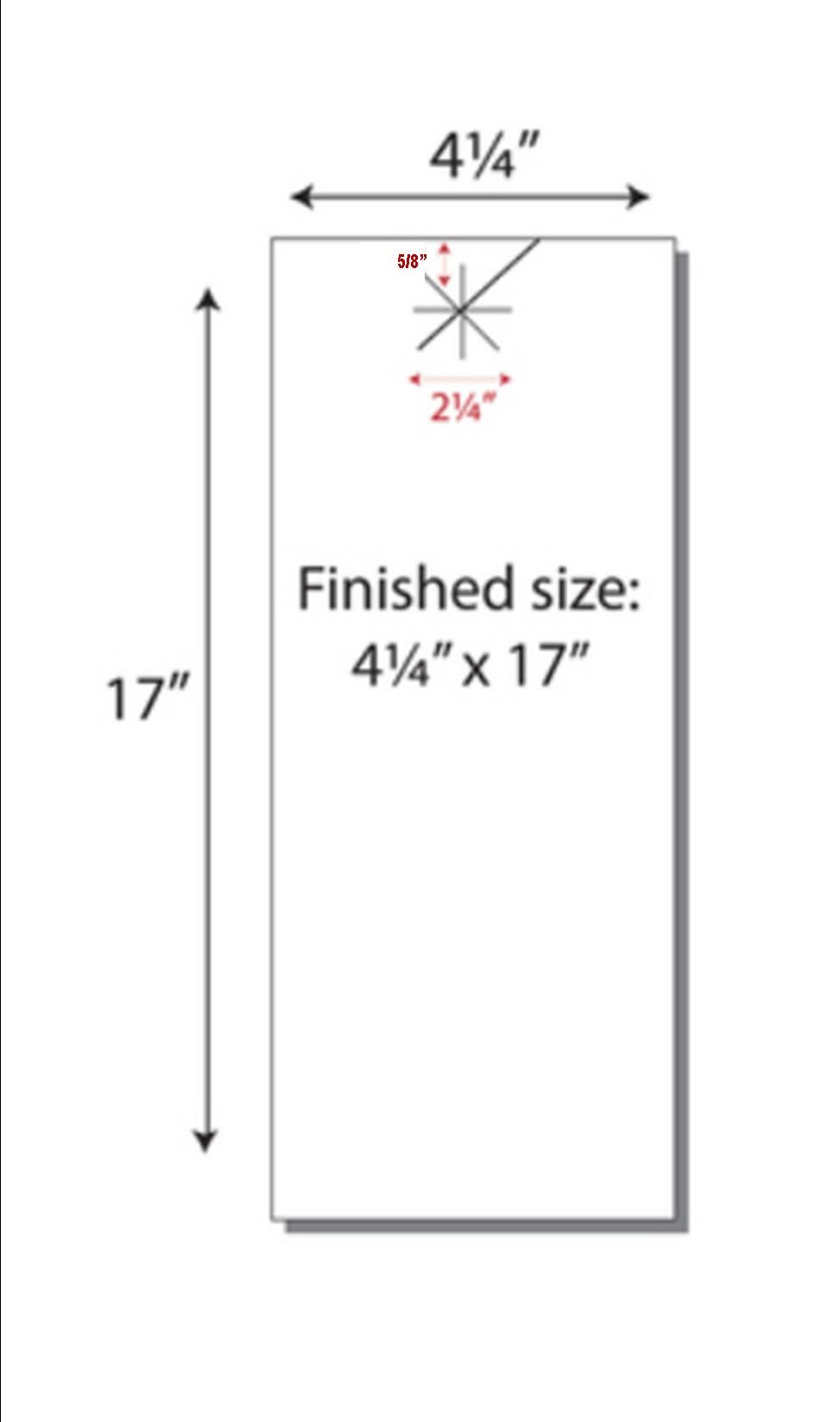Print-Ready Starburst Door Hangers (4-1/4