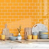 Zoom IMG-2 veelike piastrelle adesive cucina gialla Zoom IMG-2 veelike piastrelle adesive cucina gialla