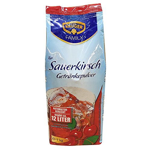 Krüger - Getränkepulver ’Sauerkirsche’ - 1KG
