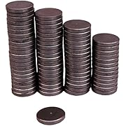 Creative Hobbies Ceramic Industrial Magnets - 1 Inch (25mm) Round Disc - Ferrite Magnets Bulk for Crafts, Science, Refrigerator or Whiteboard - 25 Piece Pack