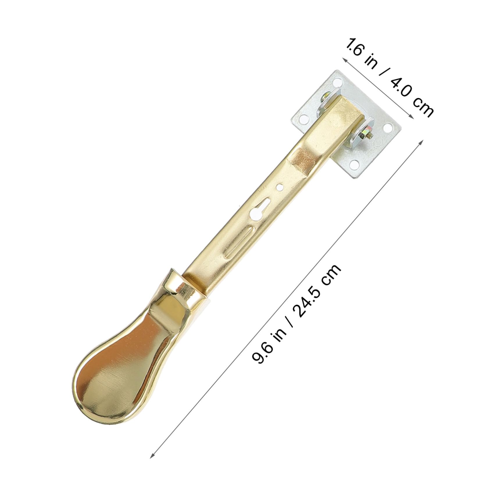 ERINGOGO 3 pezzi Pedali Piano in Metallo Premium per Pianoforte Verticale Accessori Resistente e Design Elegante Pedalini Dorati per Pianisti Professionisti e Appassionati