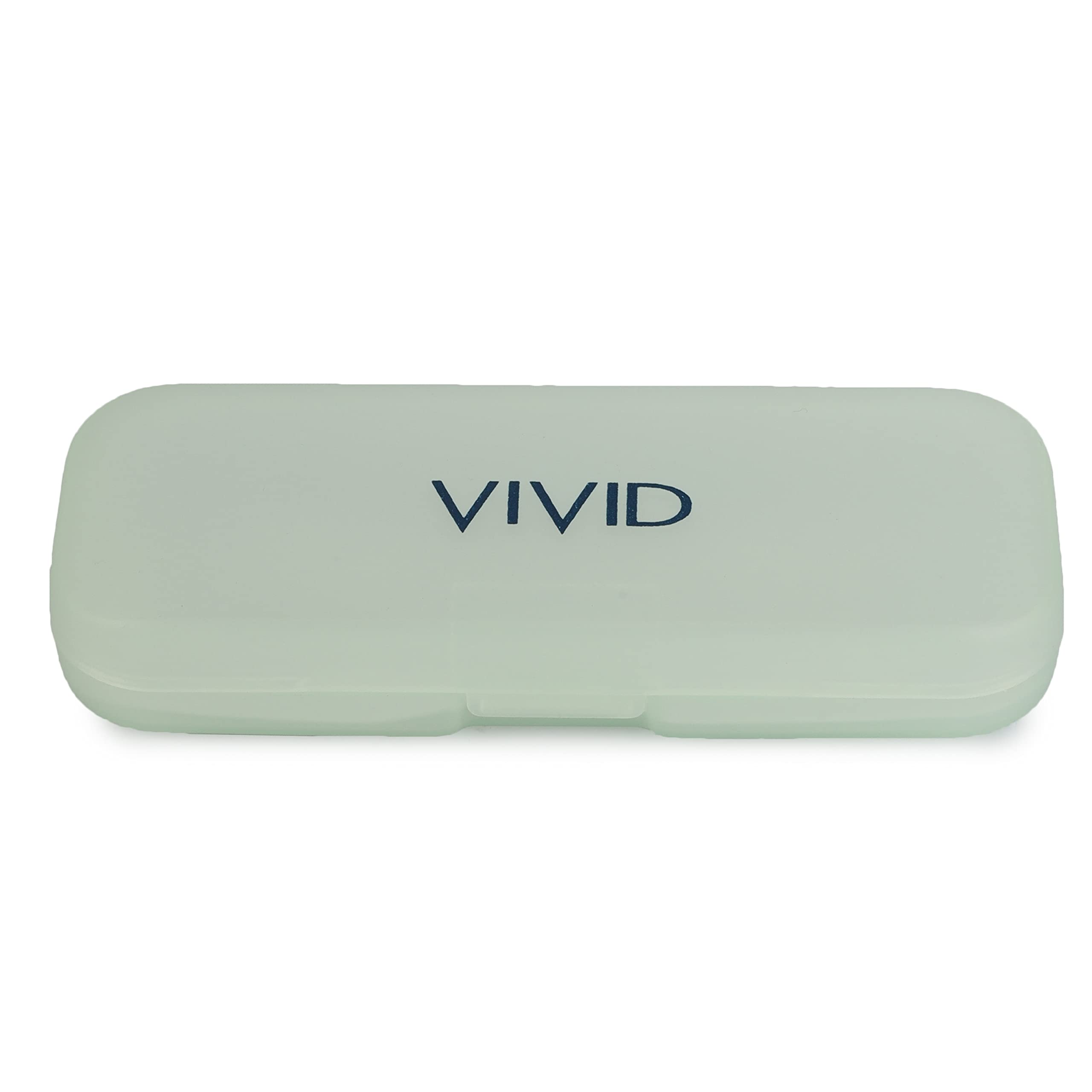 Vision Unisex Adult Lightweight Eyewear Specs Case Cover | Protect Eye Glasses | Plastic | Spectacles | Cases | Closure - Button-image-48