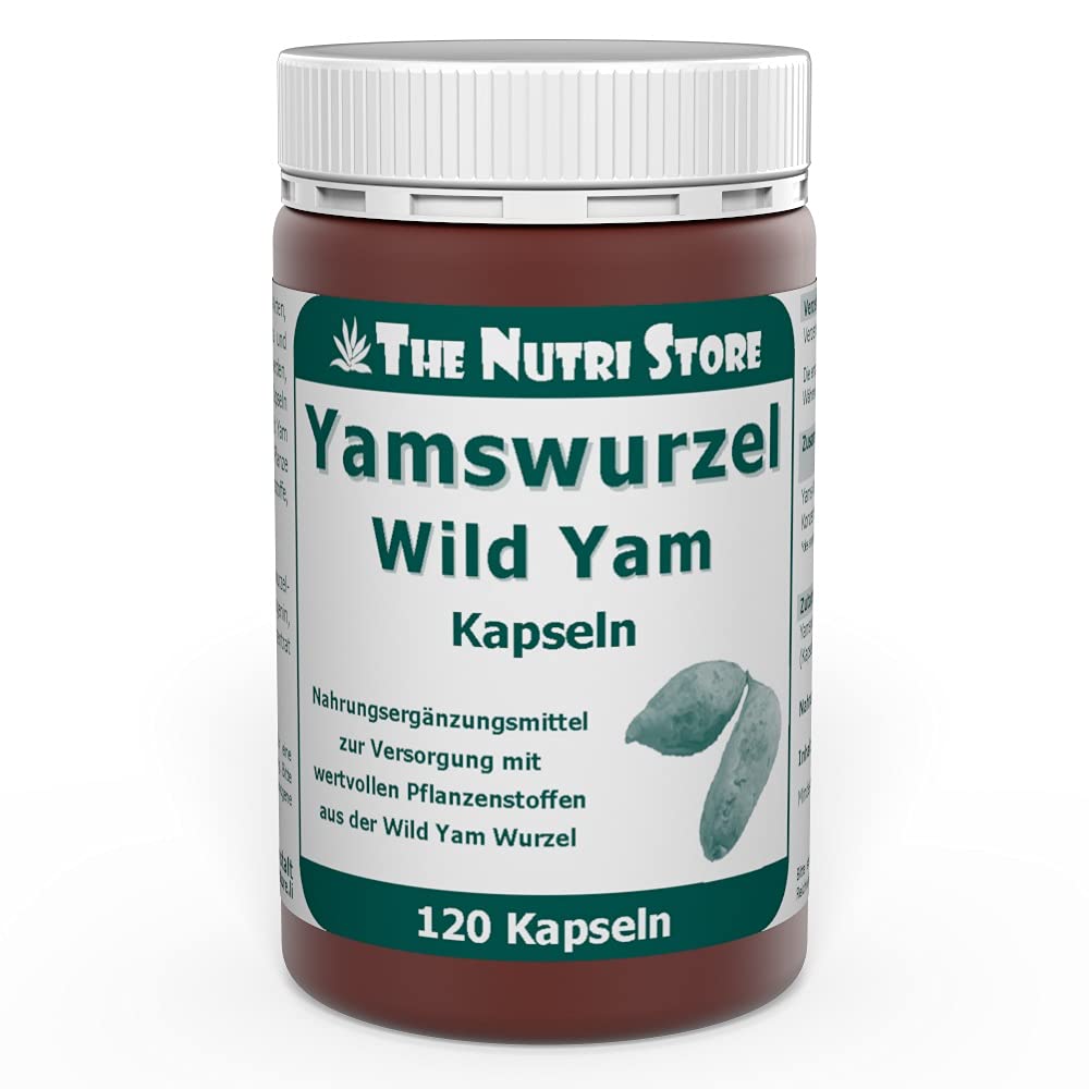 YAMSWURZEL Wild Yam 250 mg Kapseln – 120 Stück