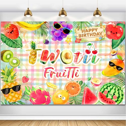 Fondo Fotográfico Twotti Frutti 2.1x1.5 m miniatura 1