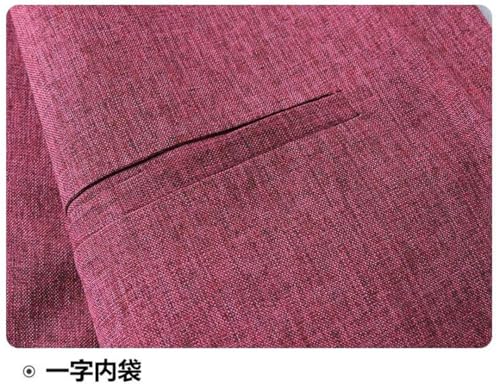 Men's Sun-Protective Suit with A Linen Collar and Two Buttons Along with A Sun-Protective Jacket 5