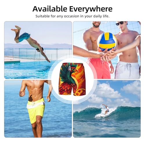 Pantalones cortos de natación transpirables y ligeros para surf y playa de hombre 4