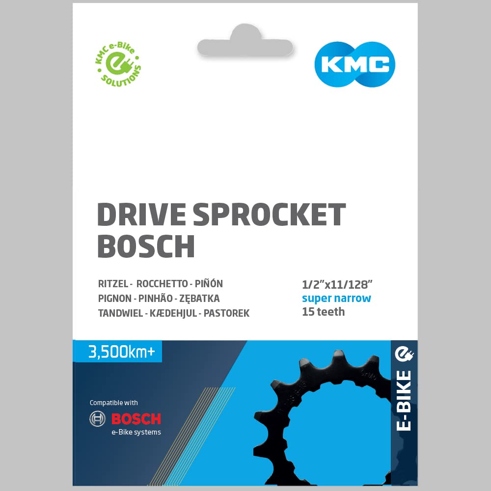 KMC Bosch 11/128", Pignone Anteriore Unisex Adulto