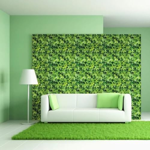 Image of JAAMSO ROYALS Green Grass Design Bedroom Hall Living Room Decor Wallpaper (1000 CM X 45 CM)