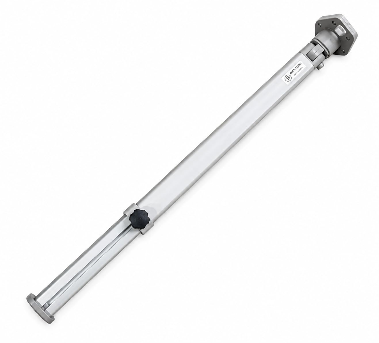 Pata Telescópica Plegable Mesa Camper 560-750 mm | Ajustable en Altura | Aluminio Anodizado Gris | Bloqueo de Seguridad | para Camper, Caravana y Autocaravana