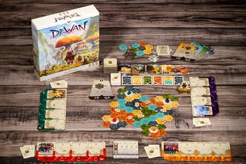 Dewan juego de mesa estratégico 2-4 jugadores 40 min miniatura 4